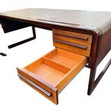 Large executive desk & module, Scandinavian design 1970s