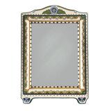 Miroir fleuri peint à la main