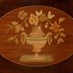 Small living room piece in marquetry, Louis XVI style – early 20th century