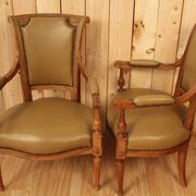 Pair of armchairs Louis XVI Directoire XVIIIth