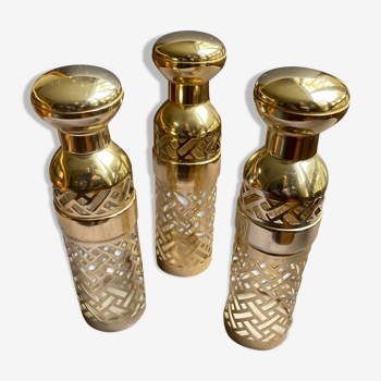 Bottles of ancient guerlain perfume