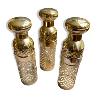 Bottles of ancient guerlain perfume