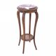 Table/porte-fleurs à plateau en marbre, France, vers 1920.