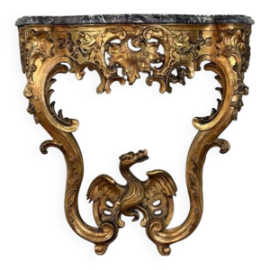 console Régence au dragon,