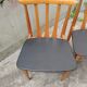 4 chaises scandinaves vintage