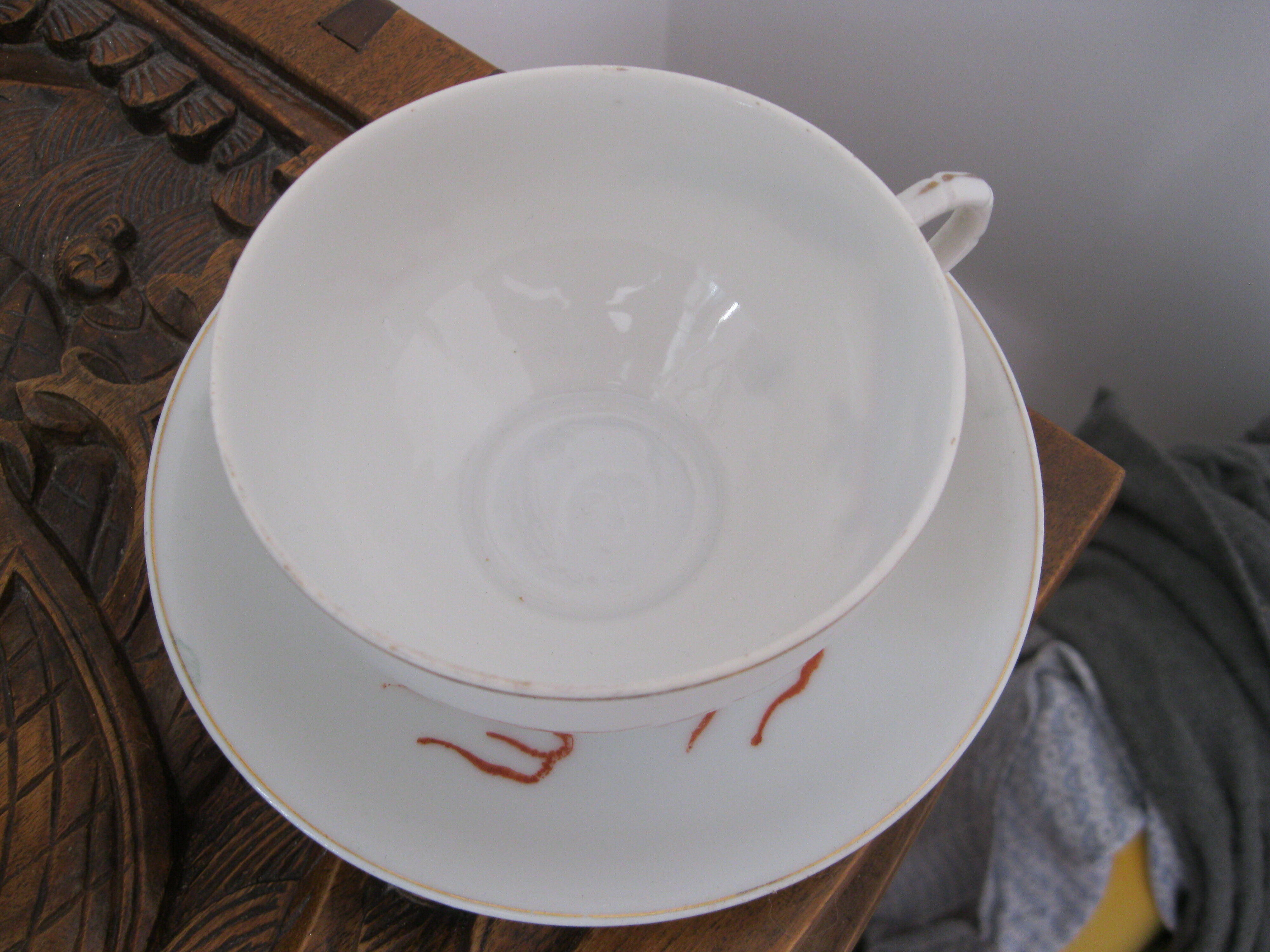 Asia geisha dragon porcelain tea set