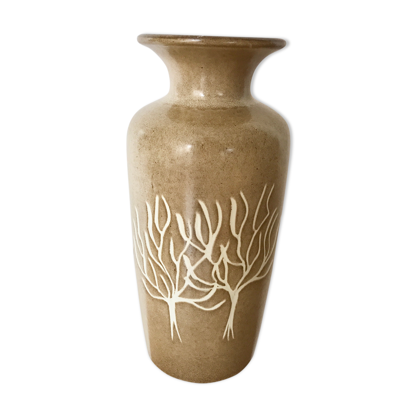 Beige vase West Germany