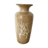 Vase beige West Germany