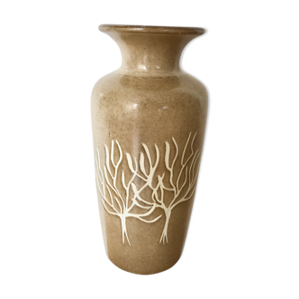 Vase beige West Germany