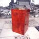 Ice Bucket or bottle cooler with brass details by Aldo Tura, Italy 1960s