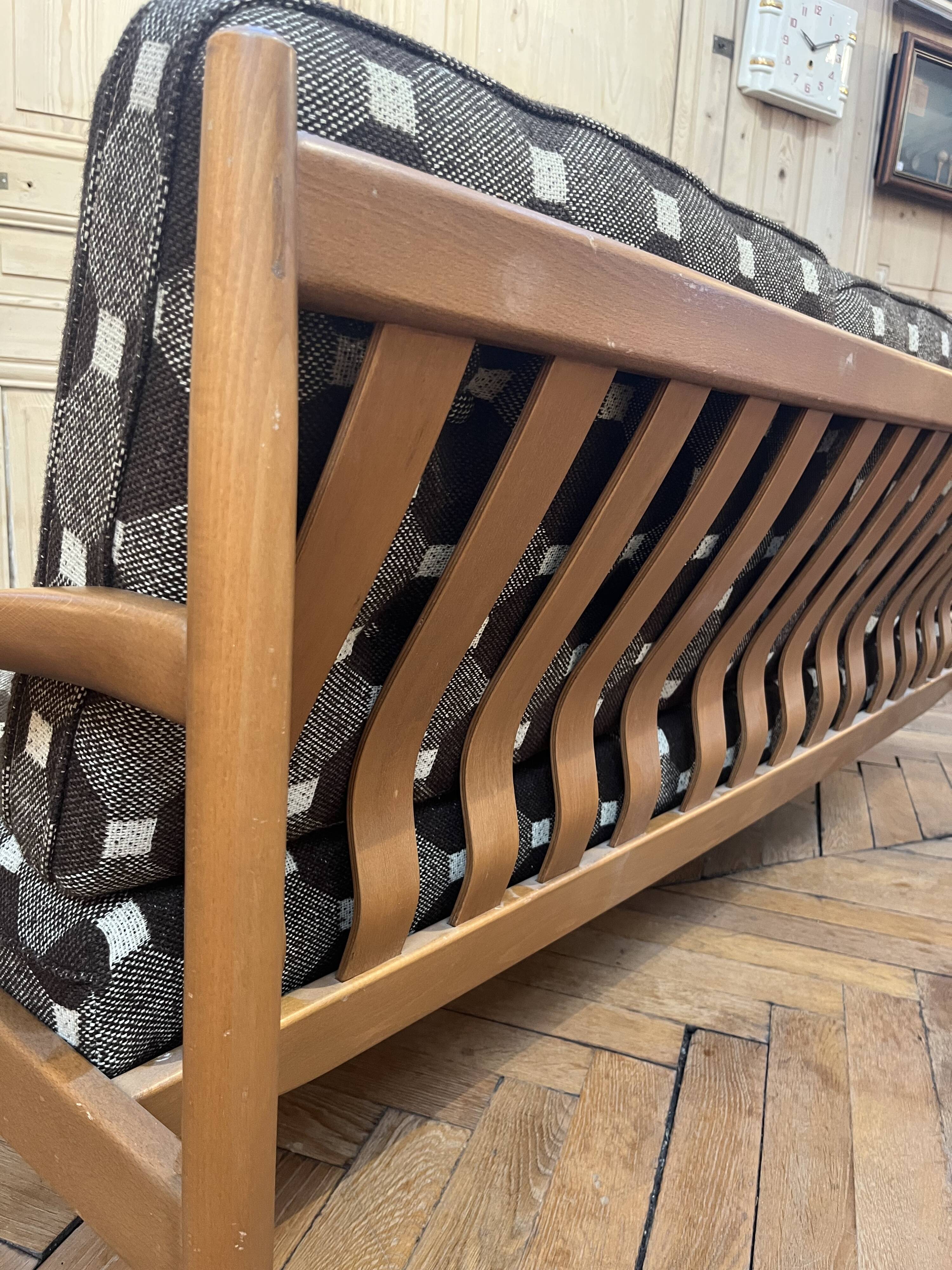 Scandinavian style 3-seater sofa