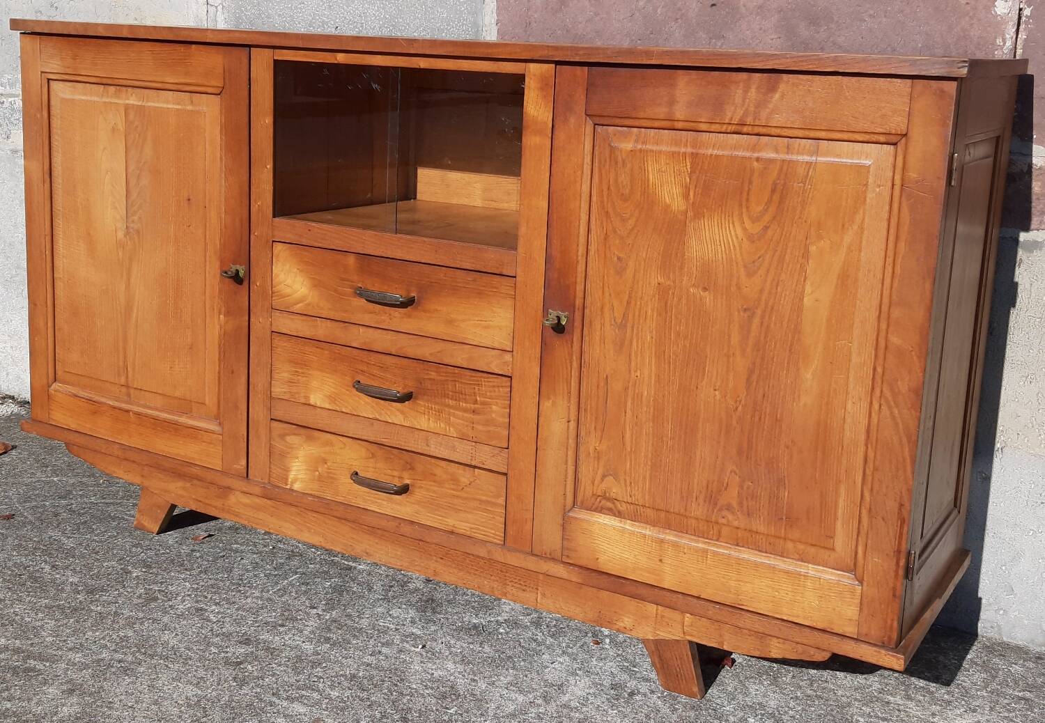 1950s oak sideboard