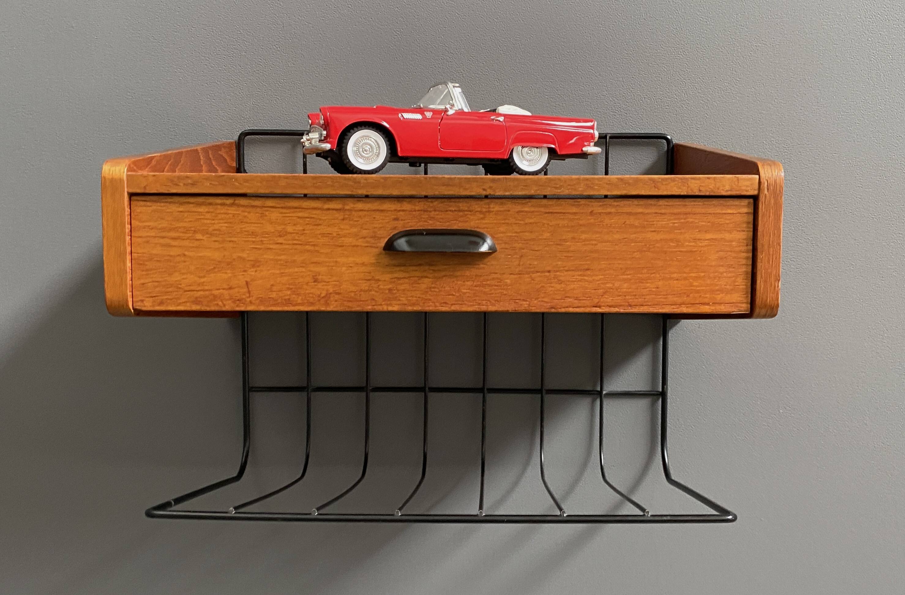 String wall unit for telephone 1960s