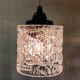 Paire de suspensions en verre holophane - mid. XXeme