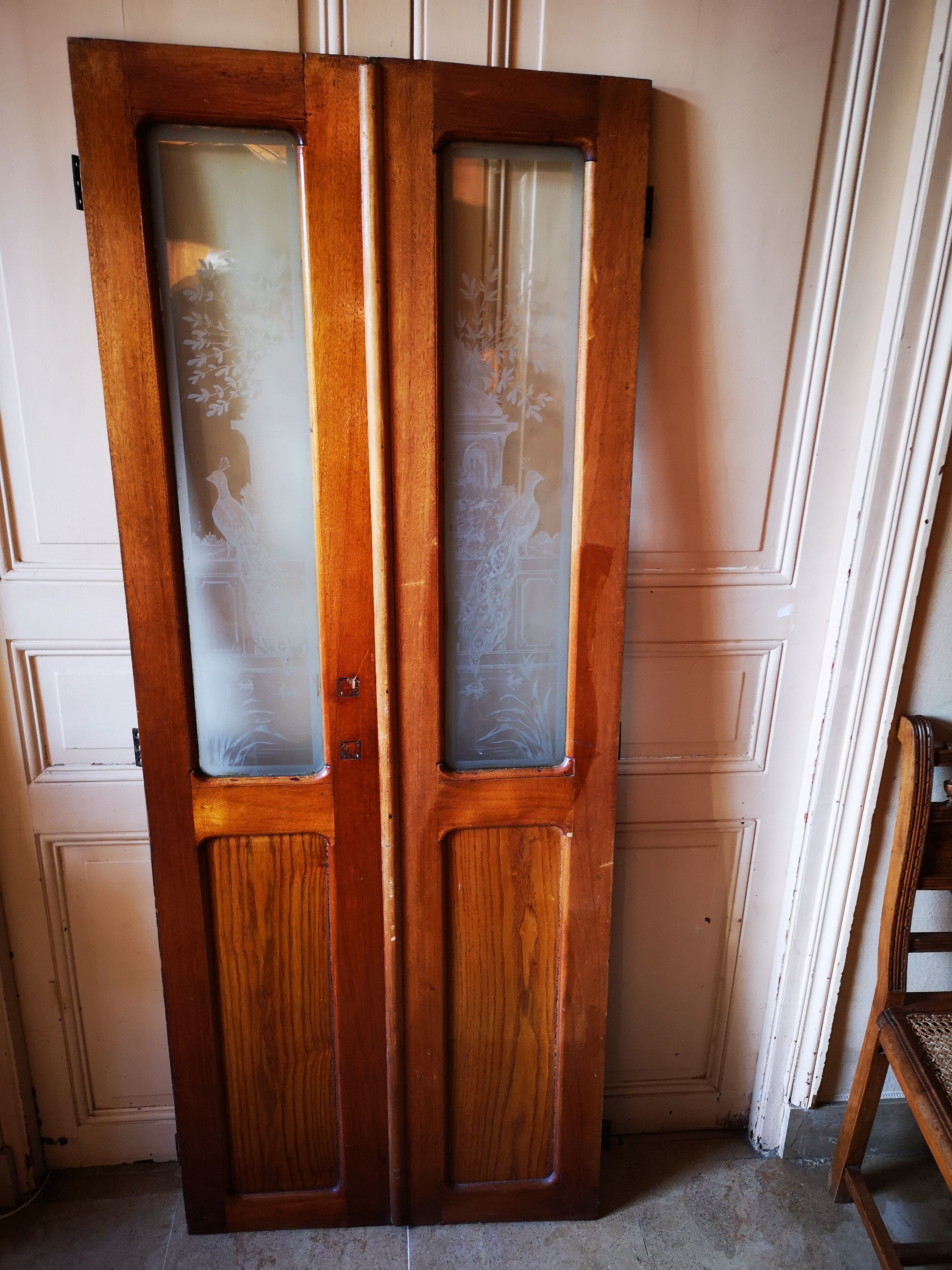 Pair of wheelhouse doors