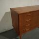 COMMODE SCANDINAVE EN TECK DESIGN  ANNEES 60'S