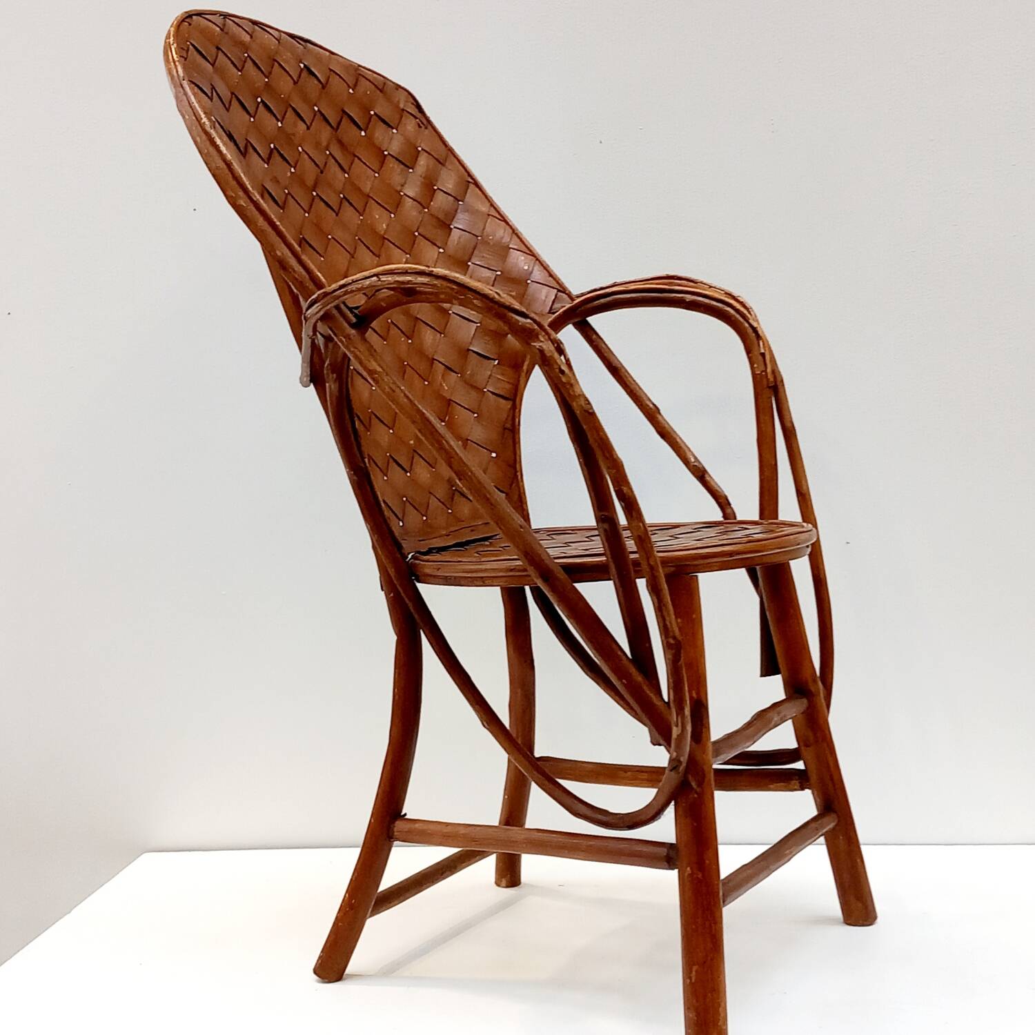 Chestnut armchair
