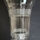 2 Art Deco vases in moulded glass