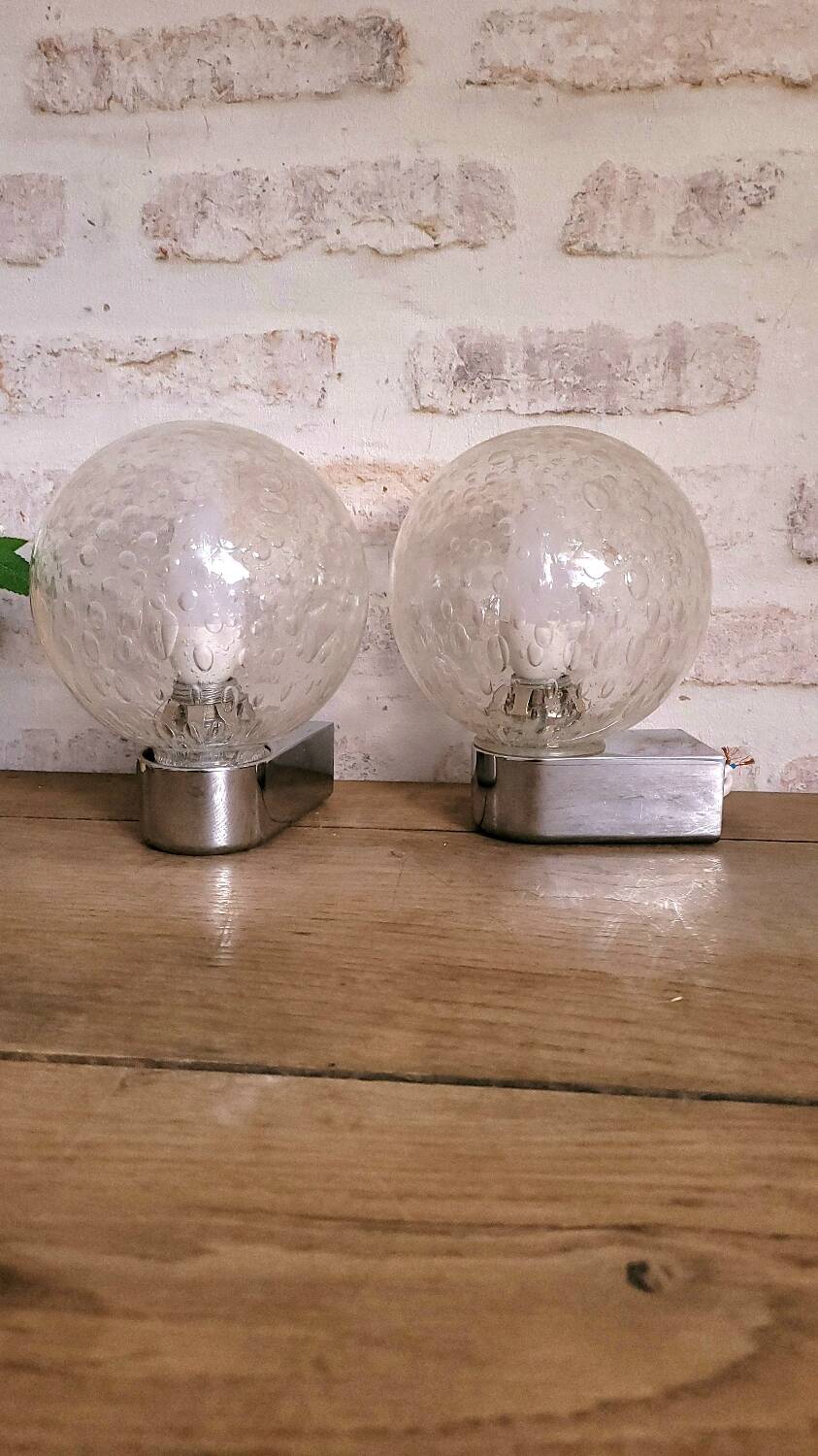 Pair of wall lights