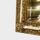 Miroir a parcloses en cuivre repoussé XIX siècle