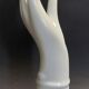 White porcelain soliflore ring holder Limoges France 20th century