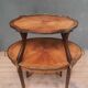 Two-tier dessert stand, 1900 Louis XV style.