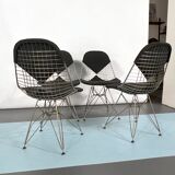 Mid-century Modern Set of four DKR Bikini Chairs by Charles Eames