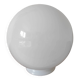 Opaline glass globe with a diameter of 20 cm.