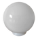 Opaline glass globe with a diameter of 20 cm.