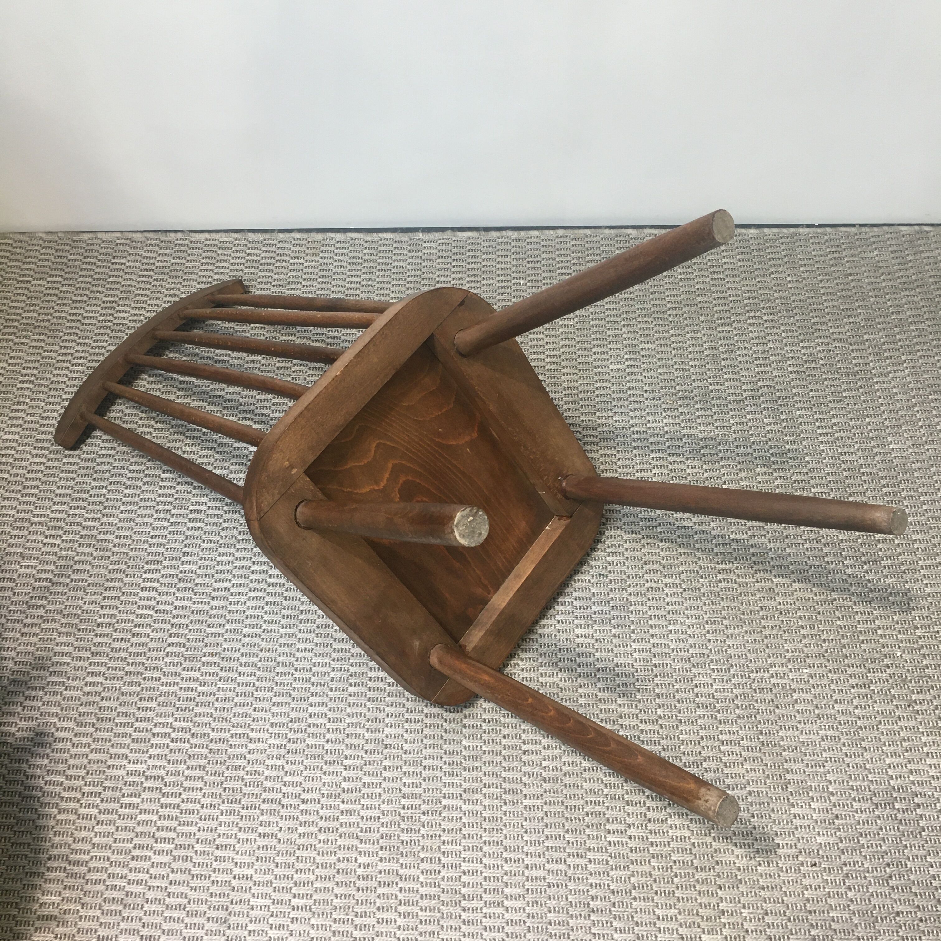 Scandinavian chair in solid wood