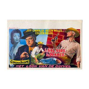 Affiche cinéma originale Le Salaire