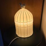 Cookie bird cage table lamp