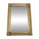 Miroir en laiton des années 60
