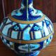 Antique vase 1920/1930 Nabeul Tunisia Tissier or El Kharraz workshop