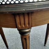 Table basse d'appoint ancienne genre bouillotte vintage xxeme
