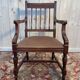 Fauteuil de bureau de style Anglais - Napoléon III