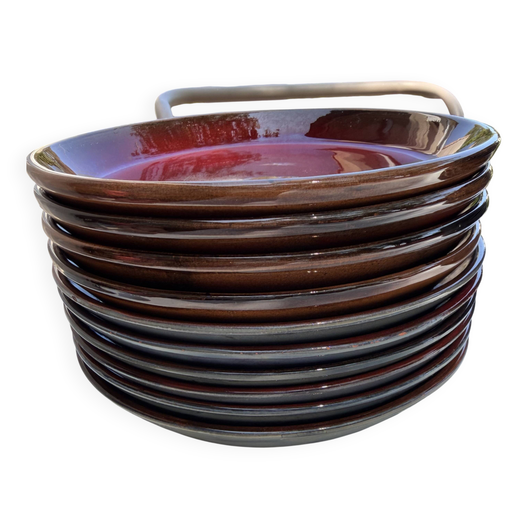 Ceramic plate Gérard Hofman