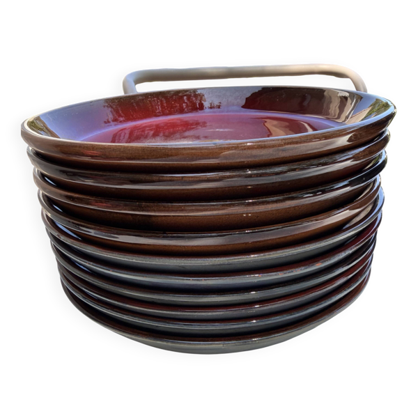 Assiette céramique Gérard Hofman