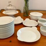 Lot of tableware (dishes, plates, etc.) - porcelain