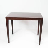 Side table in mahogany by Severin Hansen for Haslev Furniture, 1960s