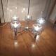 Pendant light, vintage chandelier from the 70s, Delmas