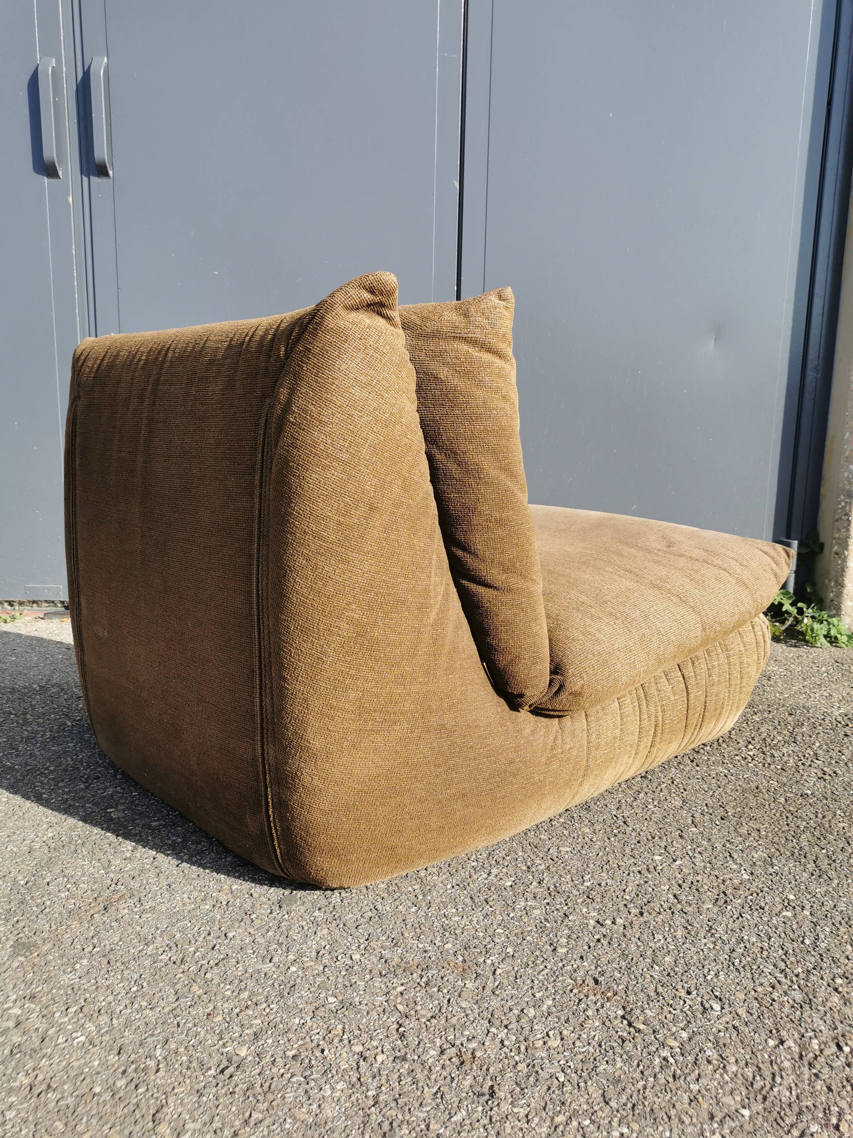 Paire de chauffeuse Cinna des années 70