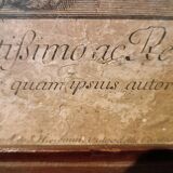 Jacob Frey, biblical scene, engraving, 18th century