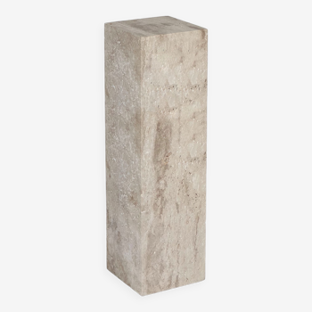 Travertine stele