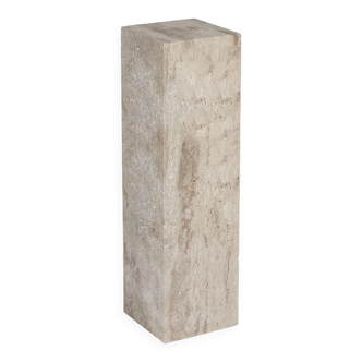 Travertine stele