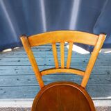 Duo of bistro chairs