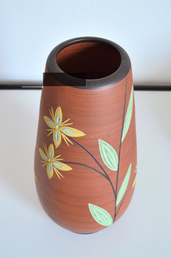 Vase céramique  des années 50 allemand