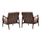 Pair of stefan armchairs type 300-139