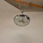 Lustre ovni en chrome Bauhaus / fonctionnaliste des années 1930 par Napako