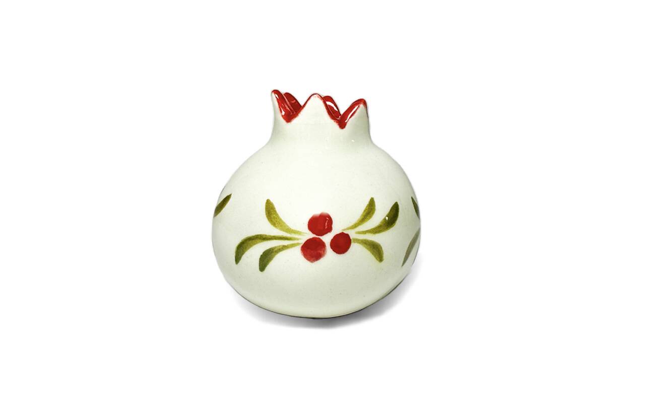 Mini Iznik ceramic Christmas vase